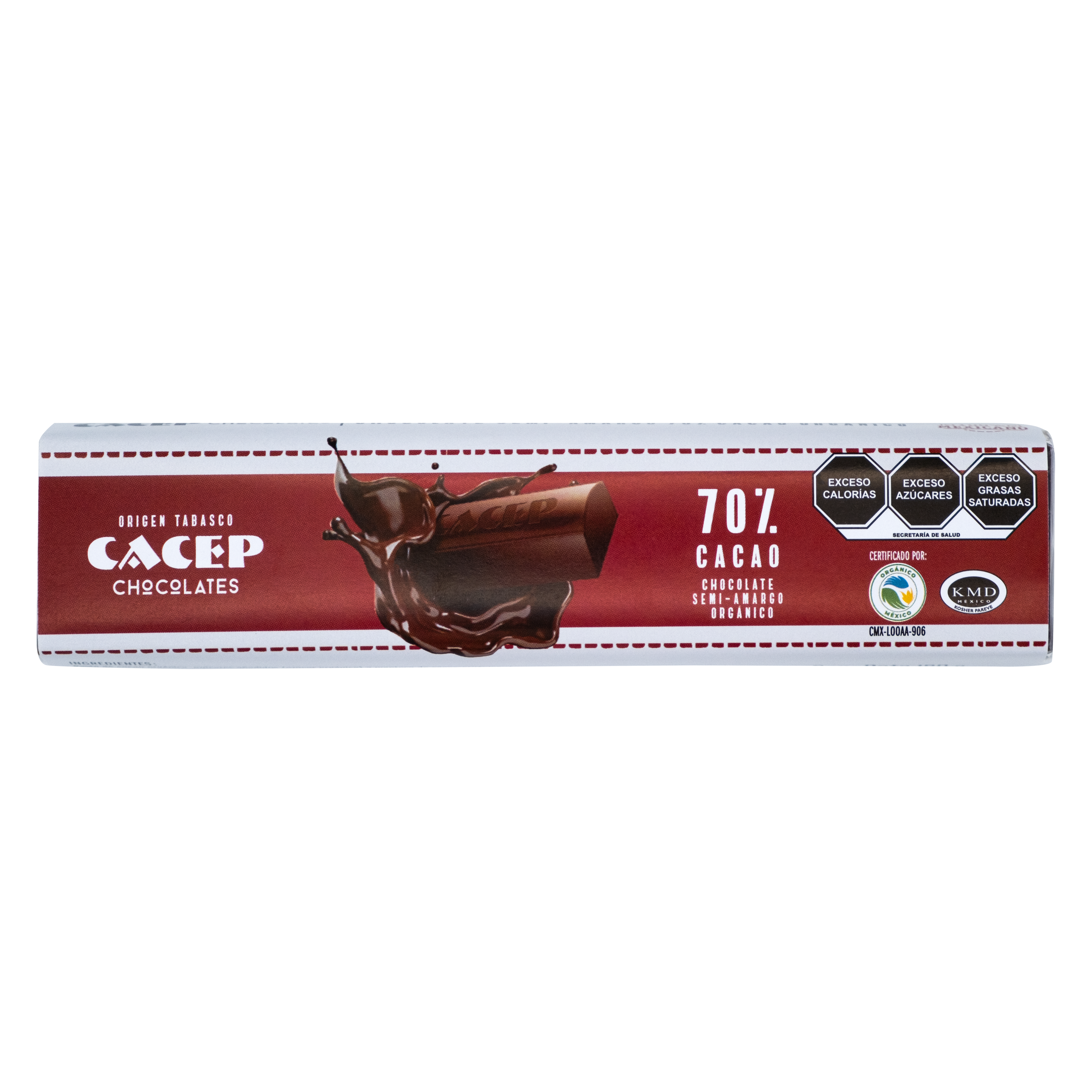 Chocolate Semi Amargo 70% Cacao, 180g