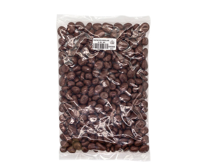 Pasas con chocolate claro, 1 kg