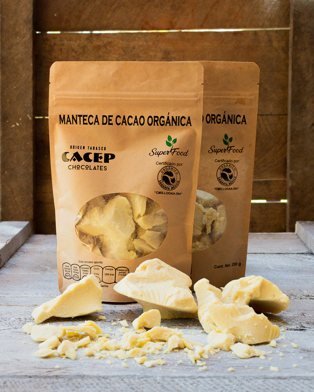 Manteca de Cacao, 200g