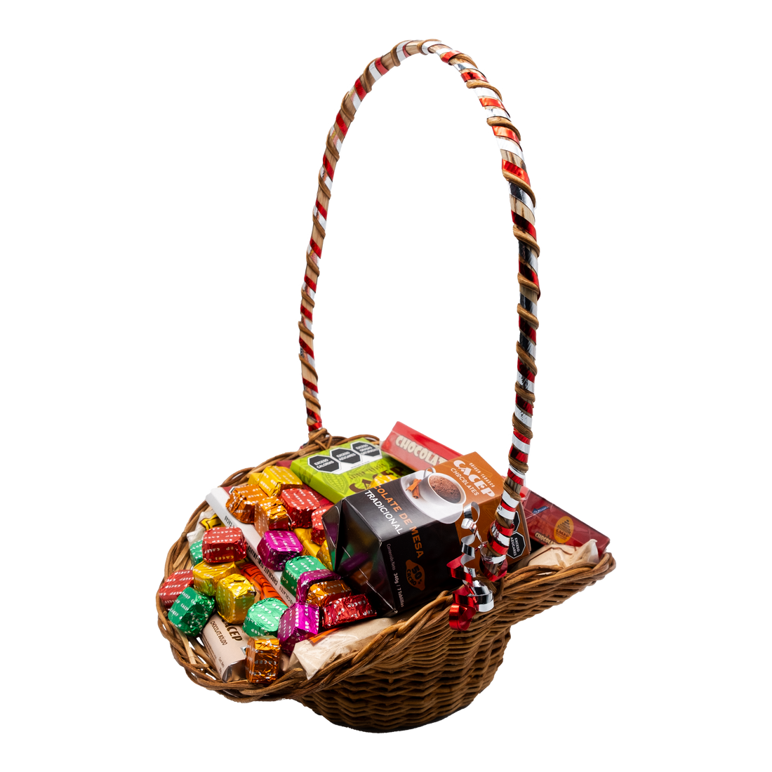 Canasta de mimbre, grande