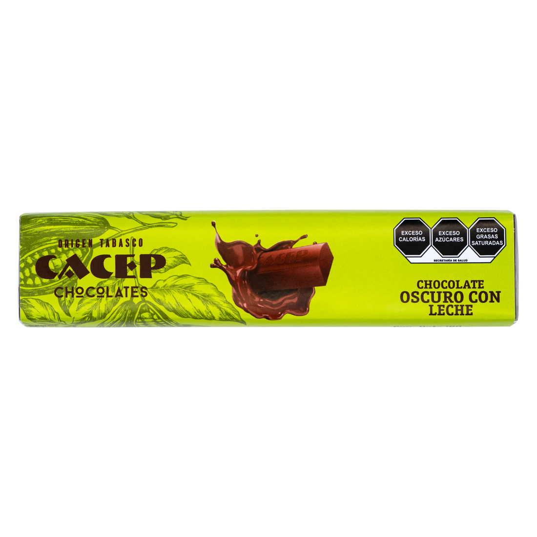 Barra de 180g Chocolate Oscuro con Leche
