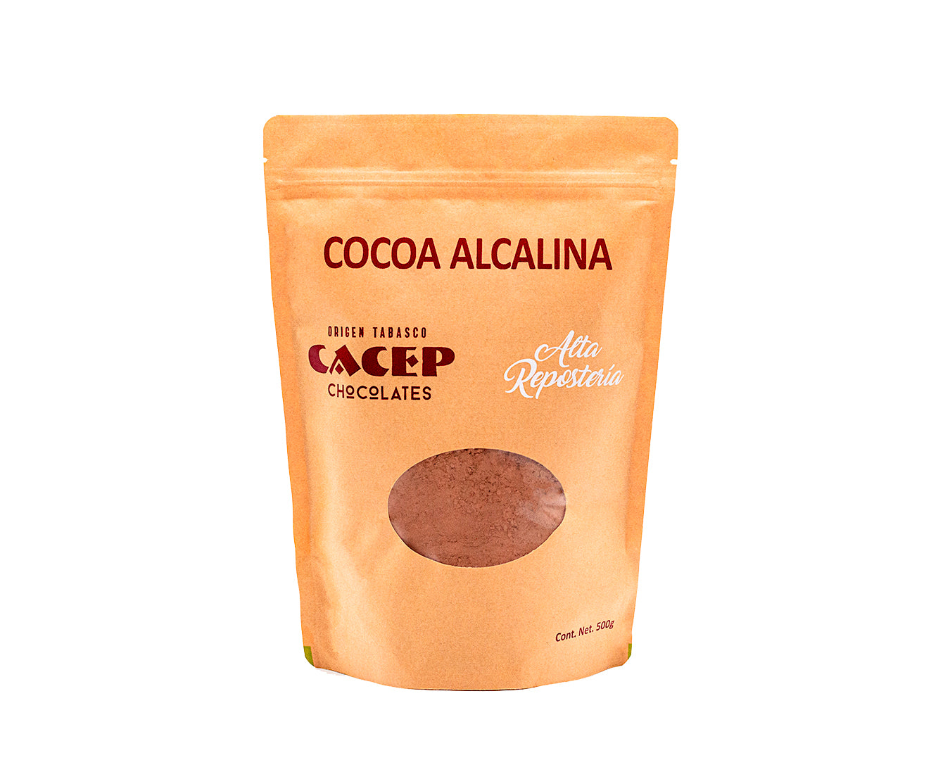Cocoa alcalina, 500g.