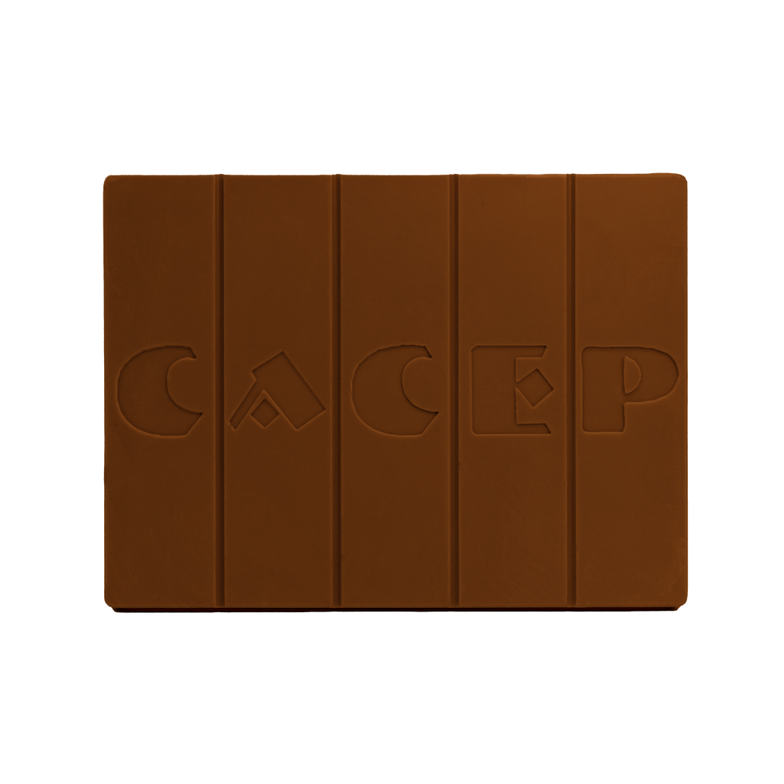 Barra de 1kg Chocolate Obscuro con Leche Cacao
