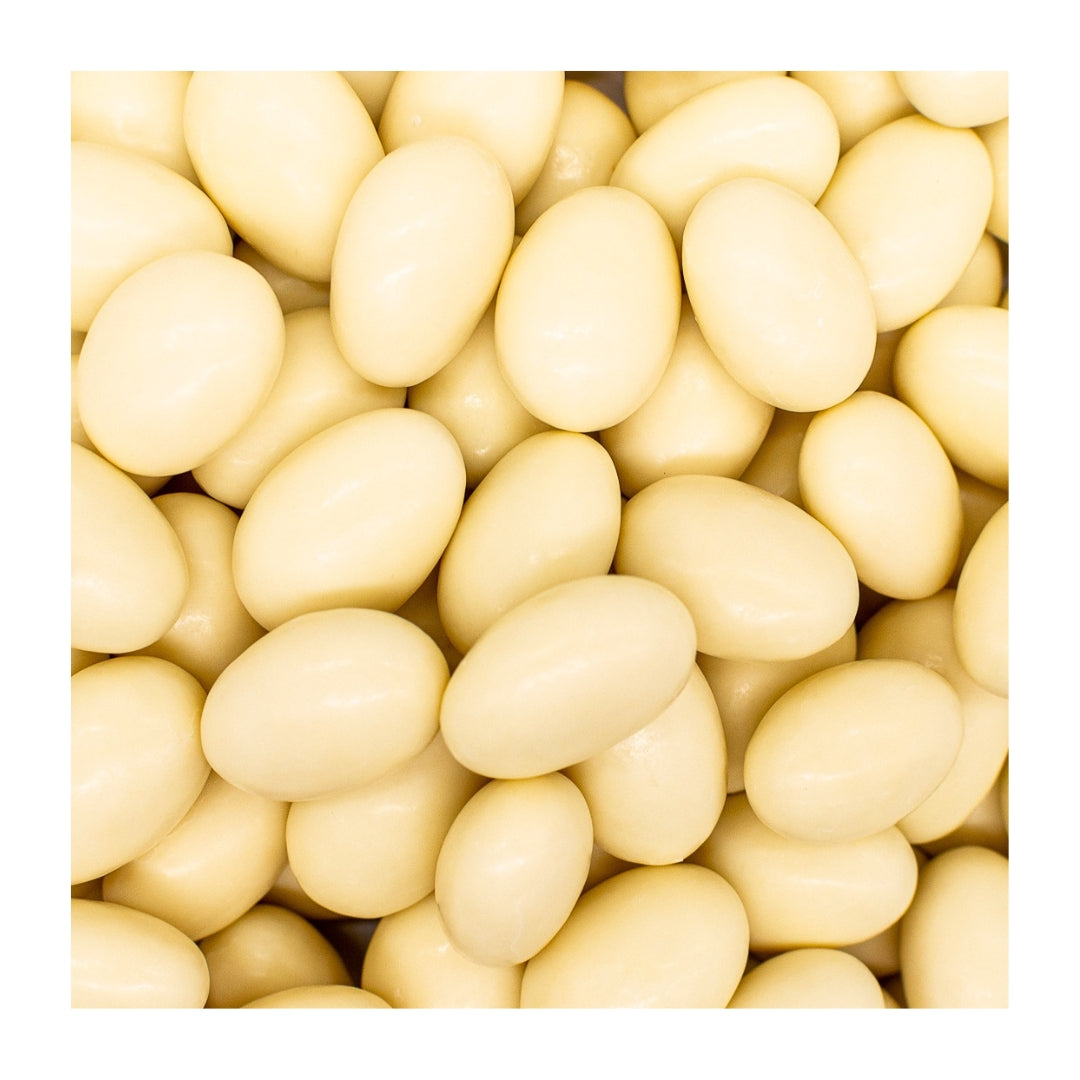 Almendras con Chocolate Blanco, 100 g, Confituras