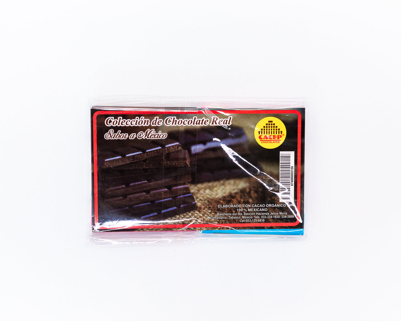 Paquete colección: 8 barritas con diferentes porcentajes de cacao