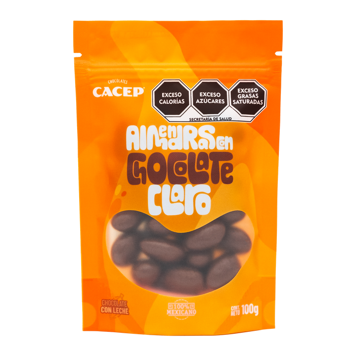 Almendras con Chocolate Claro, 100 g, Confitura