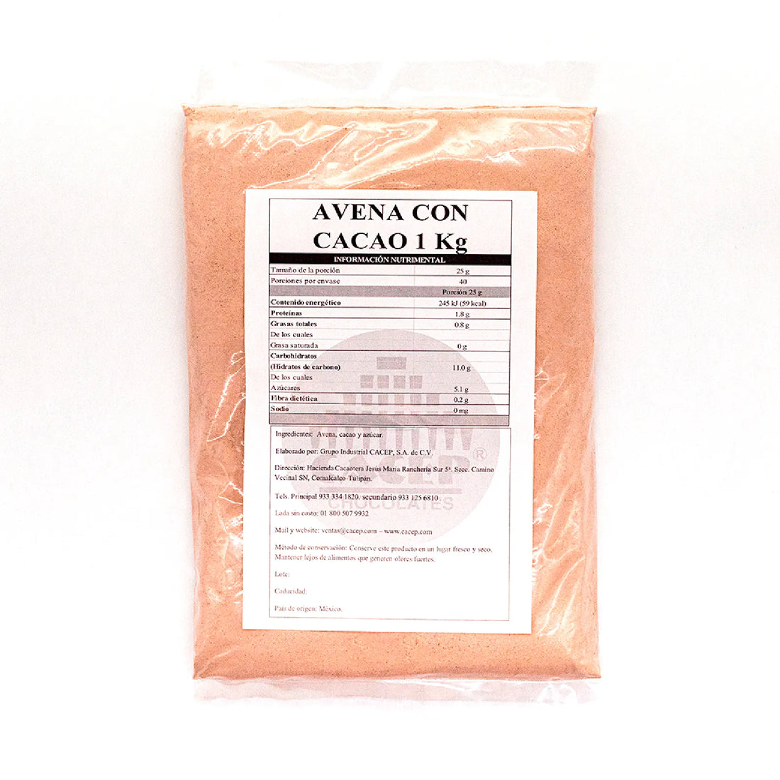 Avena con cacao 1 kg