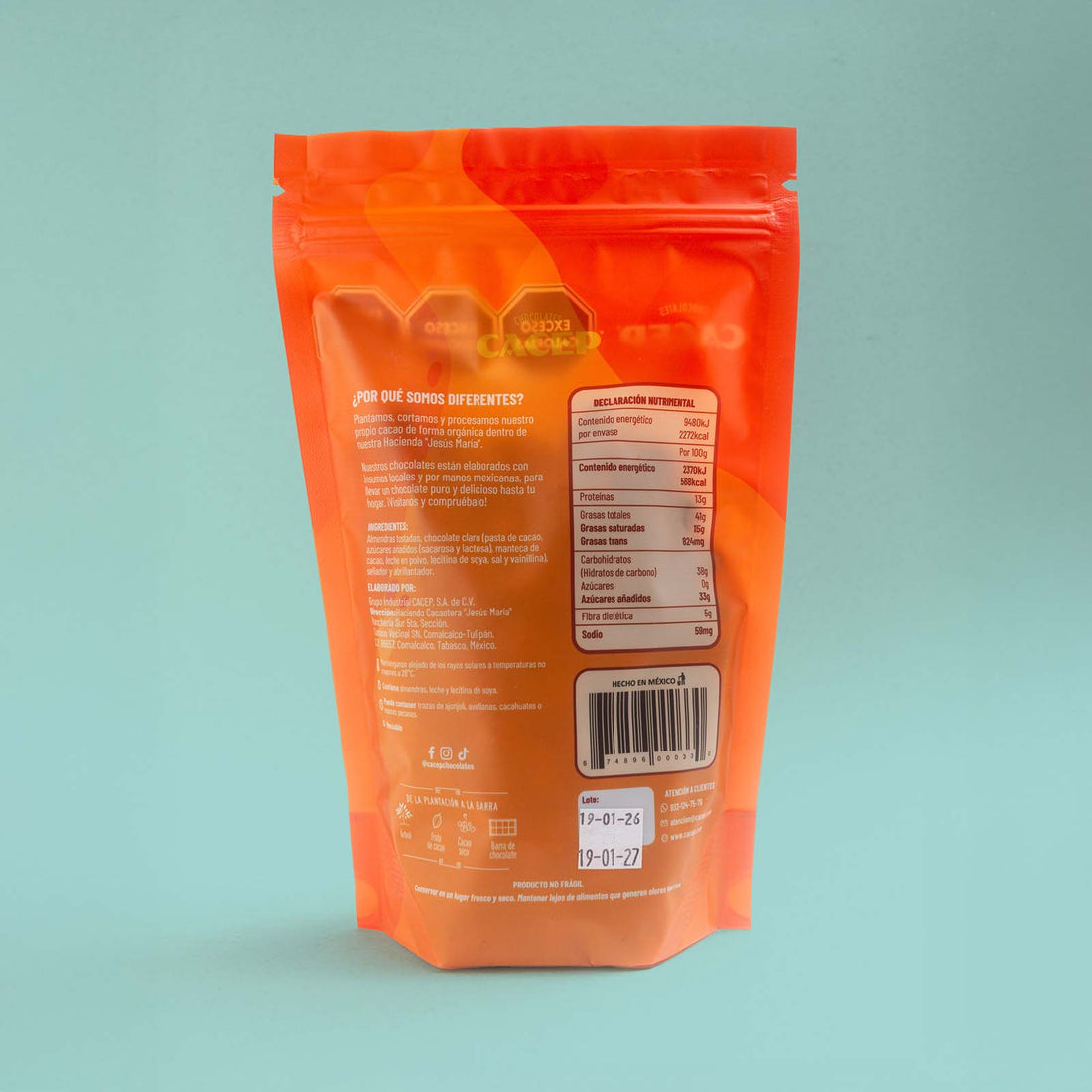 Almendras con chocolate claro, Confituras 400 g