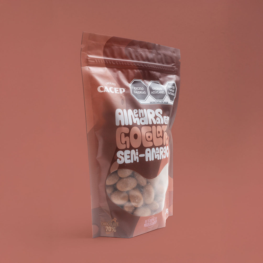 Almendras con chocolate semi amargo, Confituras 400 g