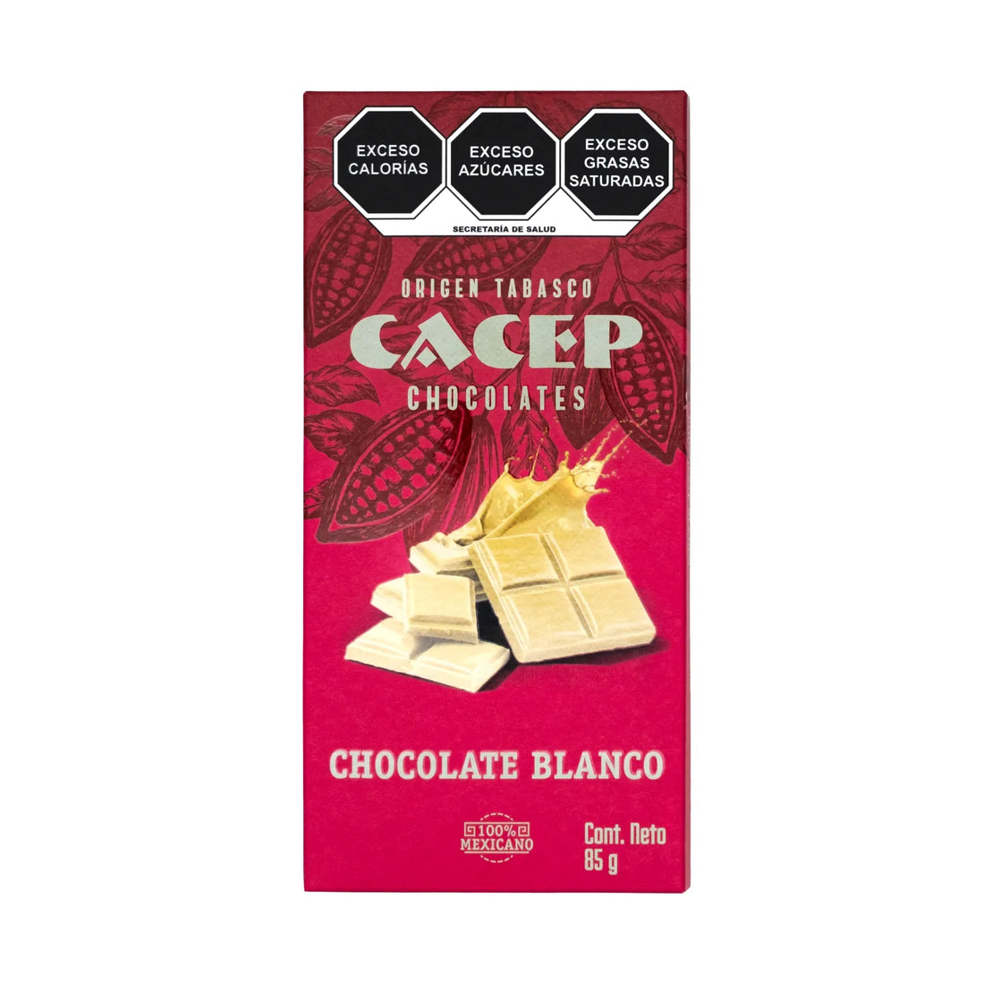 Barra de 85g Chocolate Blanco