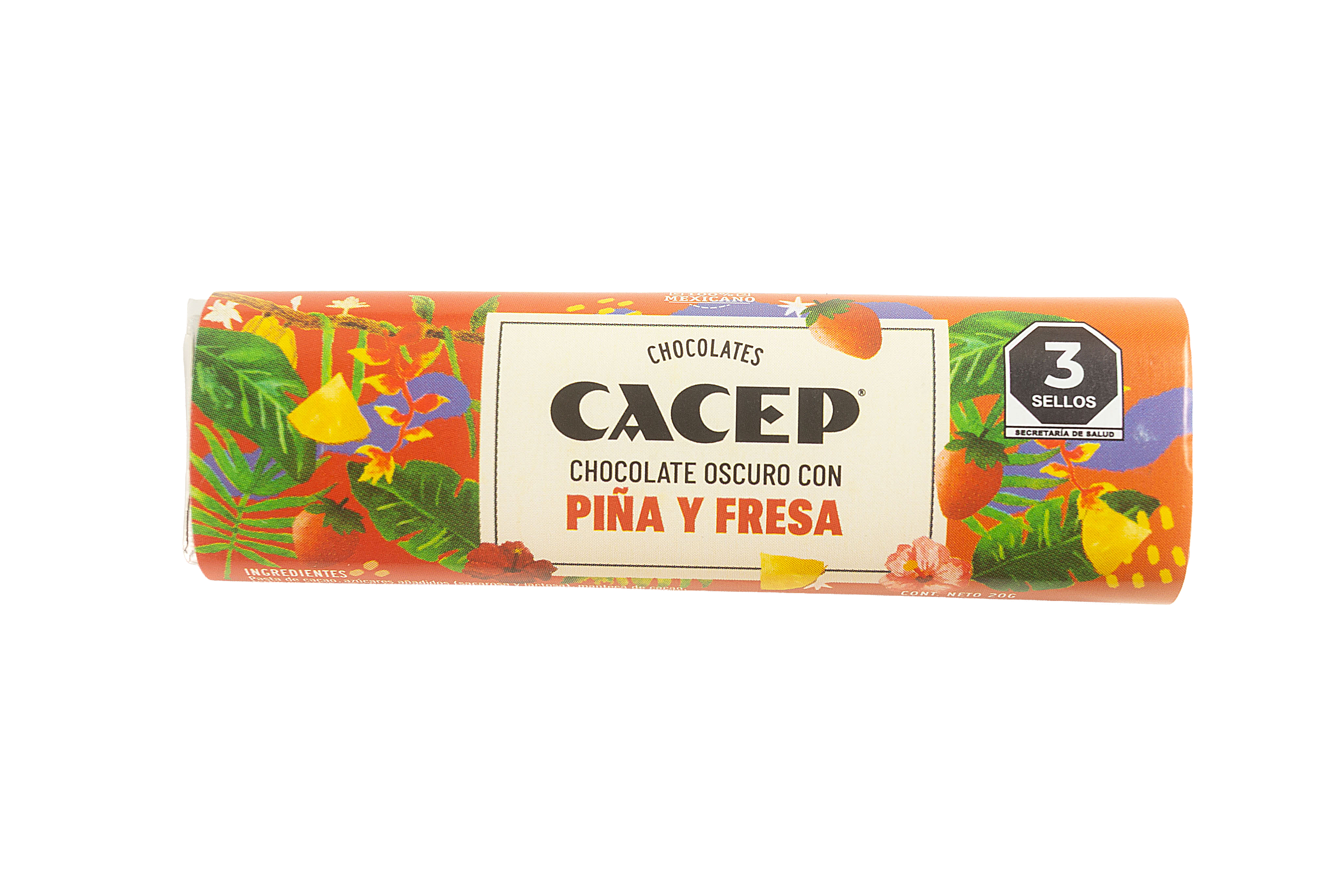 BARRITA DE 20 GR PIÑA CON FRESA