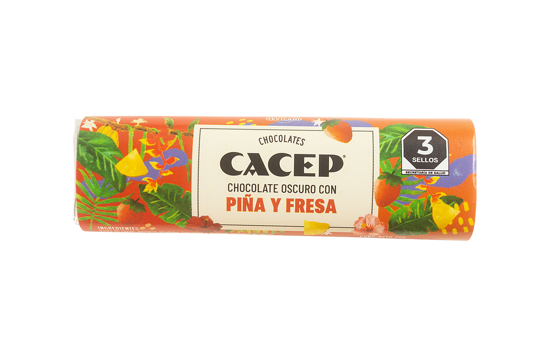 BARRITA DE 20 GR PIÑA CON FRESA