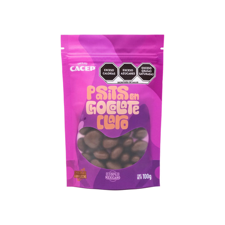 Pasitas con Chocolate claro 42%, 100 g, Confitura