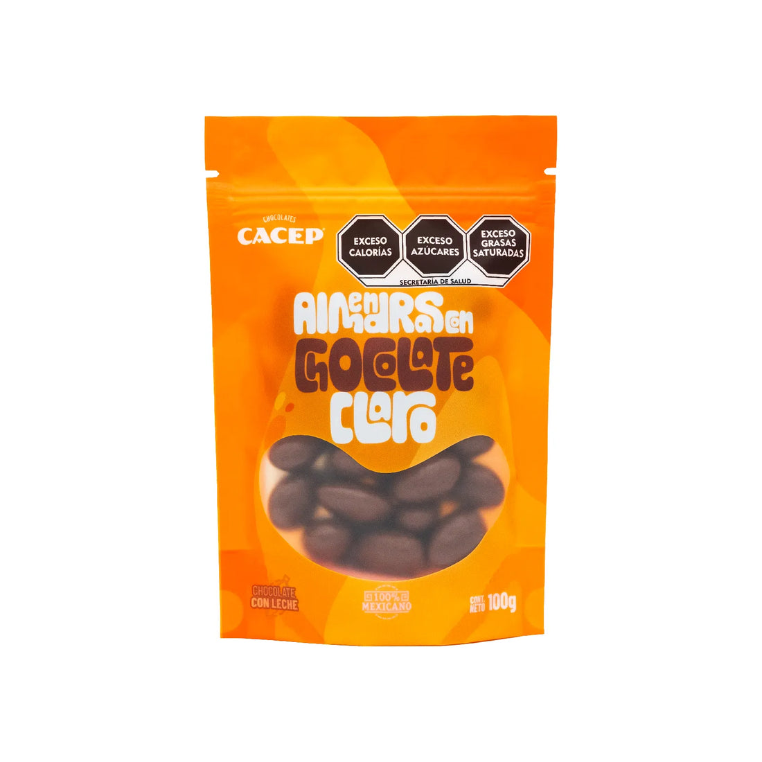 Almendras con Chocolate Claro, 100 g, Confitura