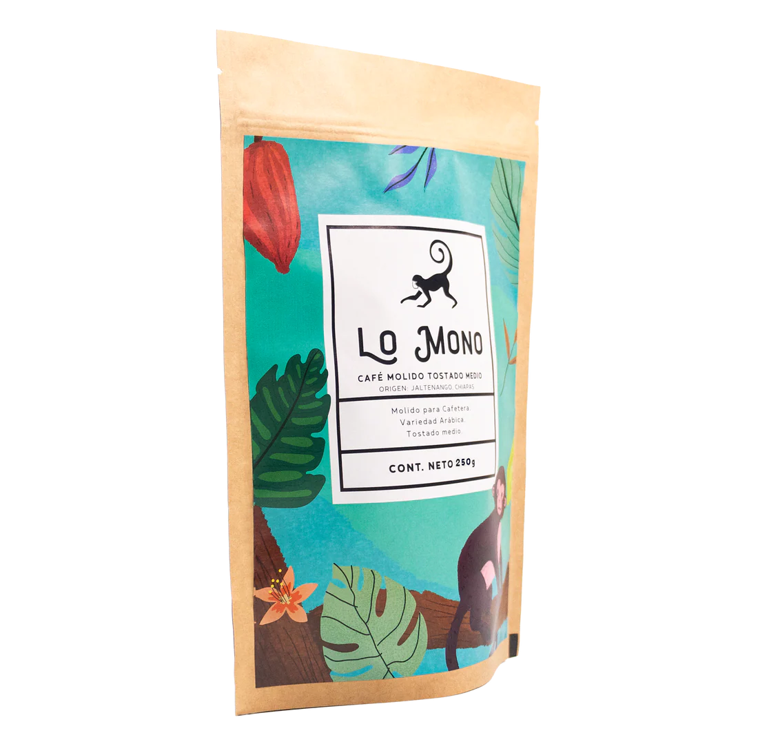 Café lo mono 250g, tostado medio (verde)