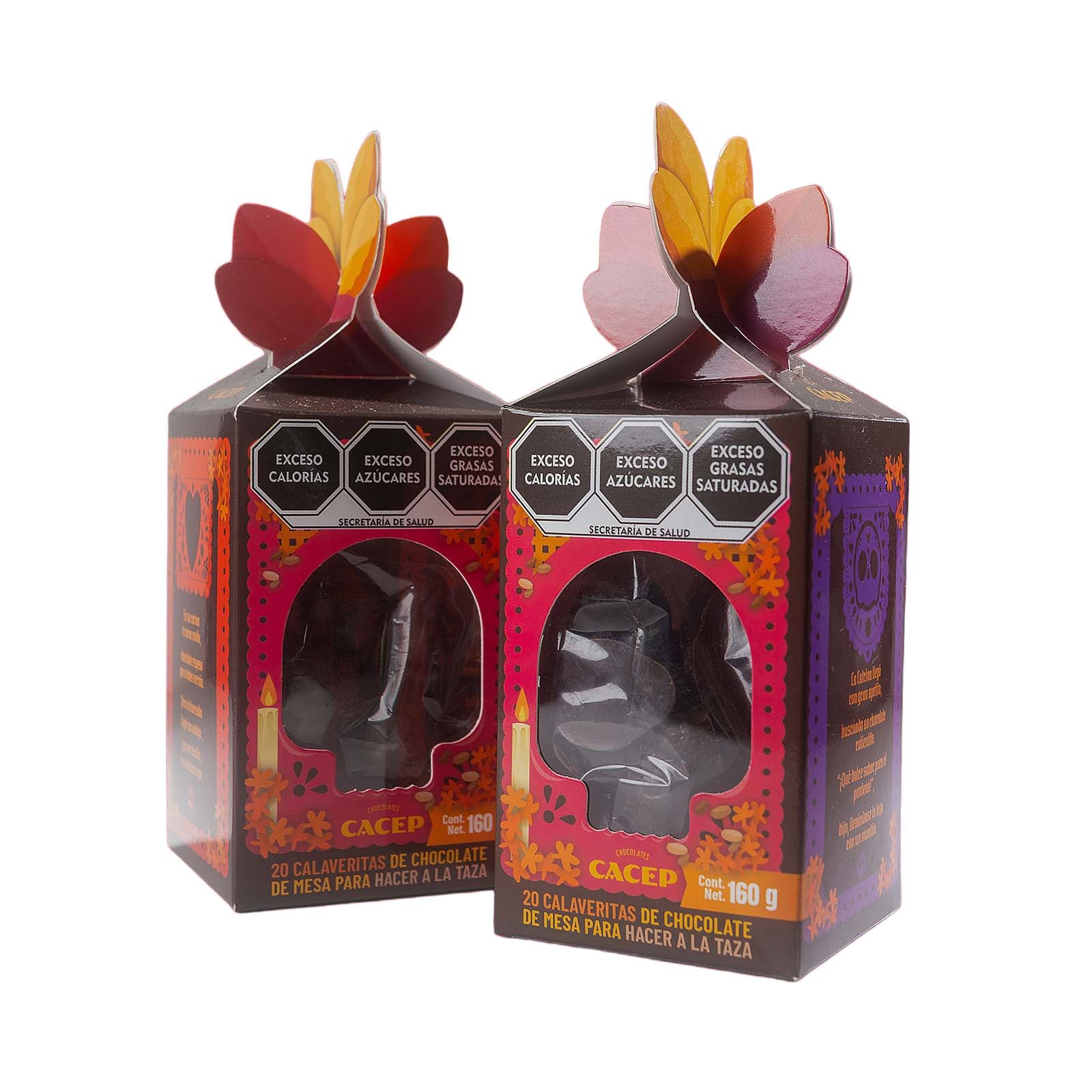 Calaveritas de Chocolate de Mesa 8gr c/u