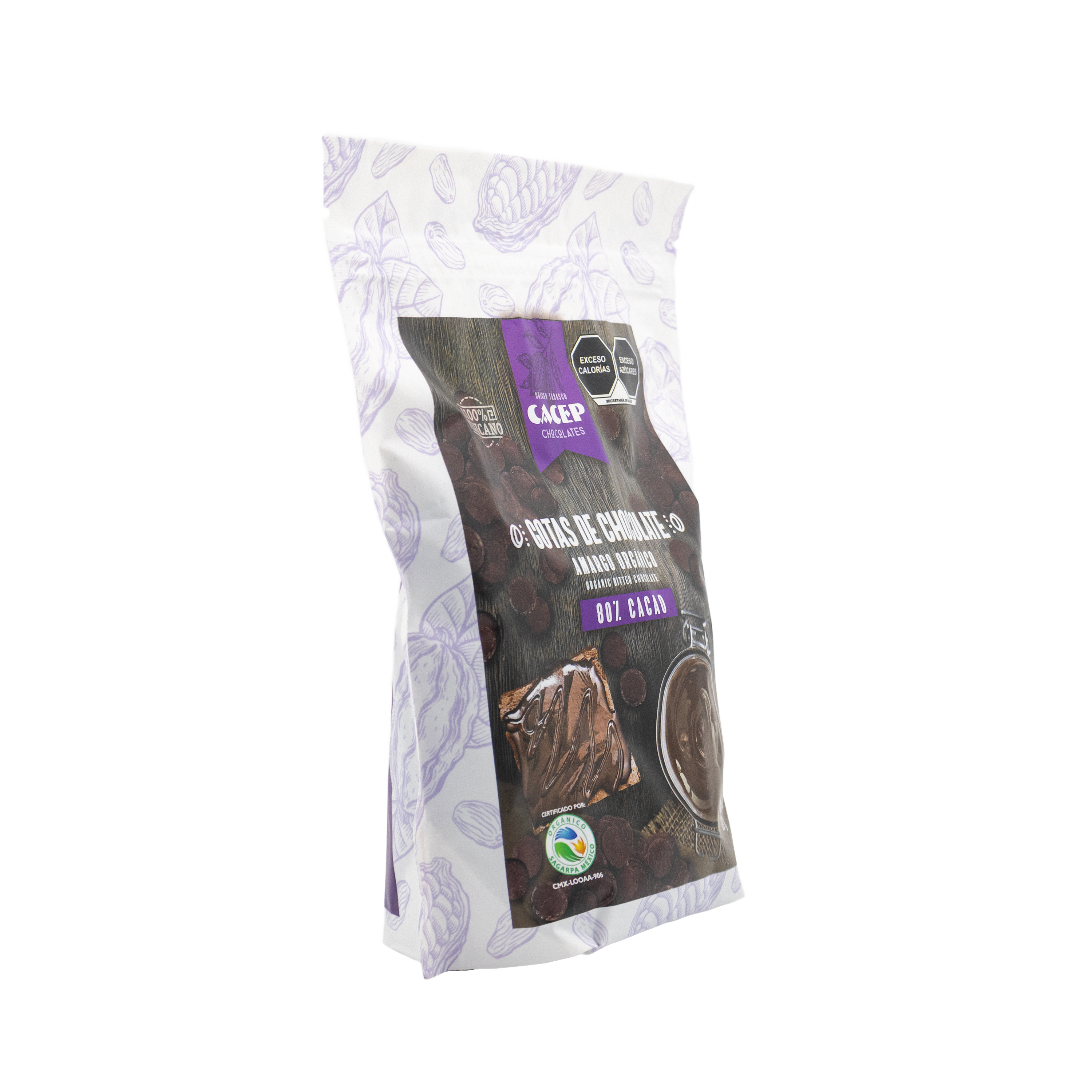 Gotas de Chocolate 80% Cacao, 500 g