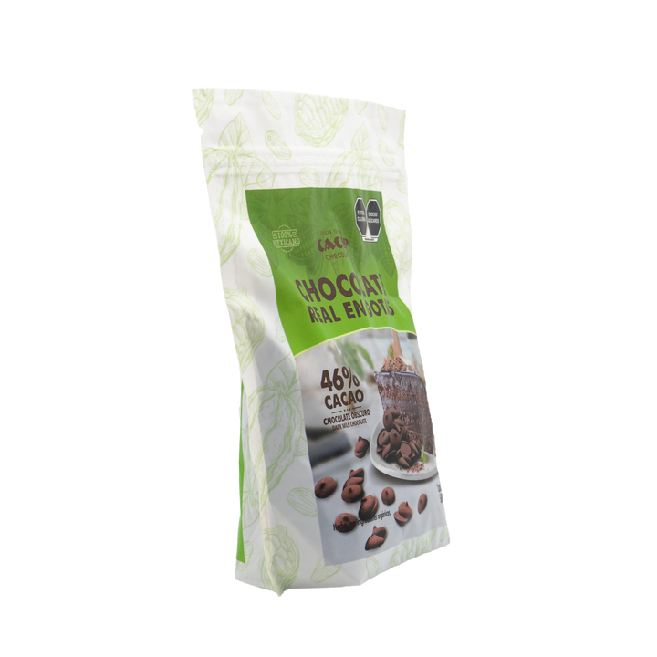 Gotas de Chocolate Obscuro con Leche, 500 g
