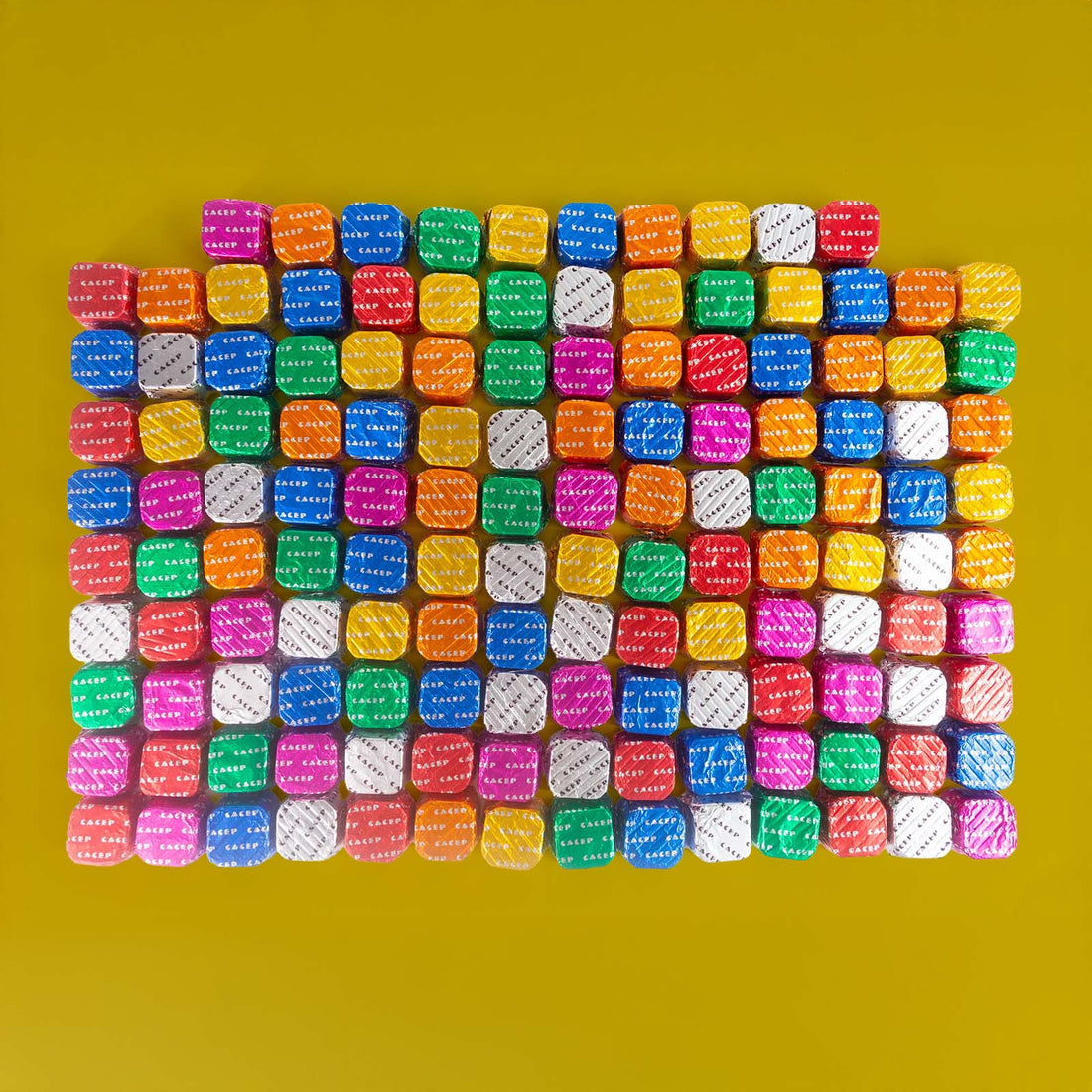 Cubitos de chocolate con semillas, 1kg