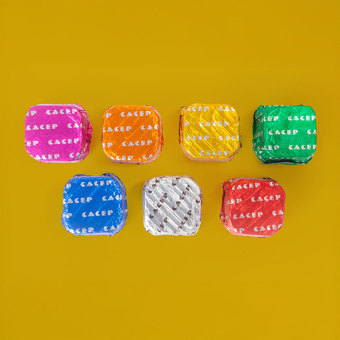 Cubitos de chocolate con semillas, 250g