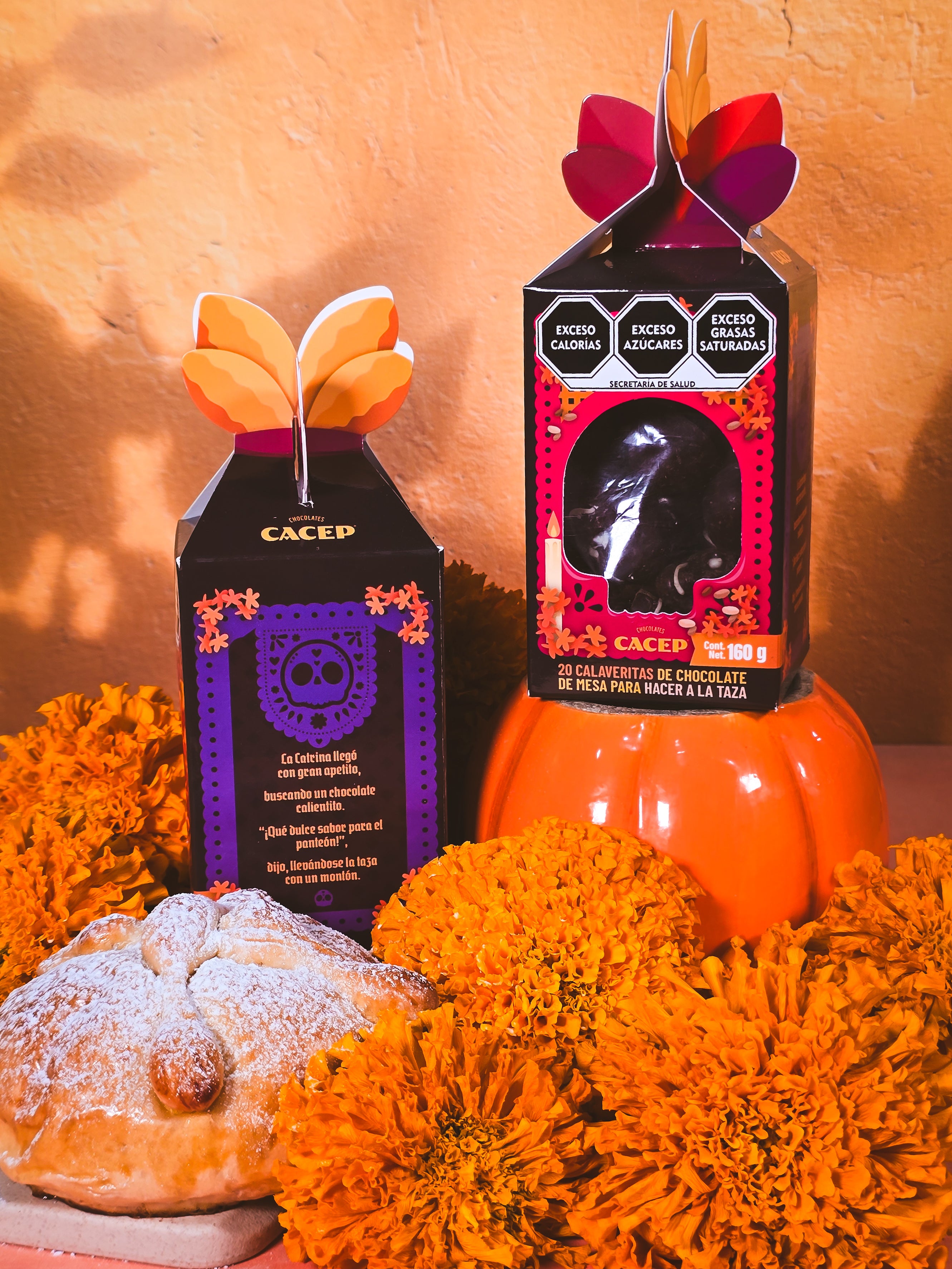 Calaveritas de Chocolate de Mesa 8gr c/u