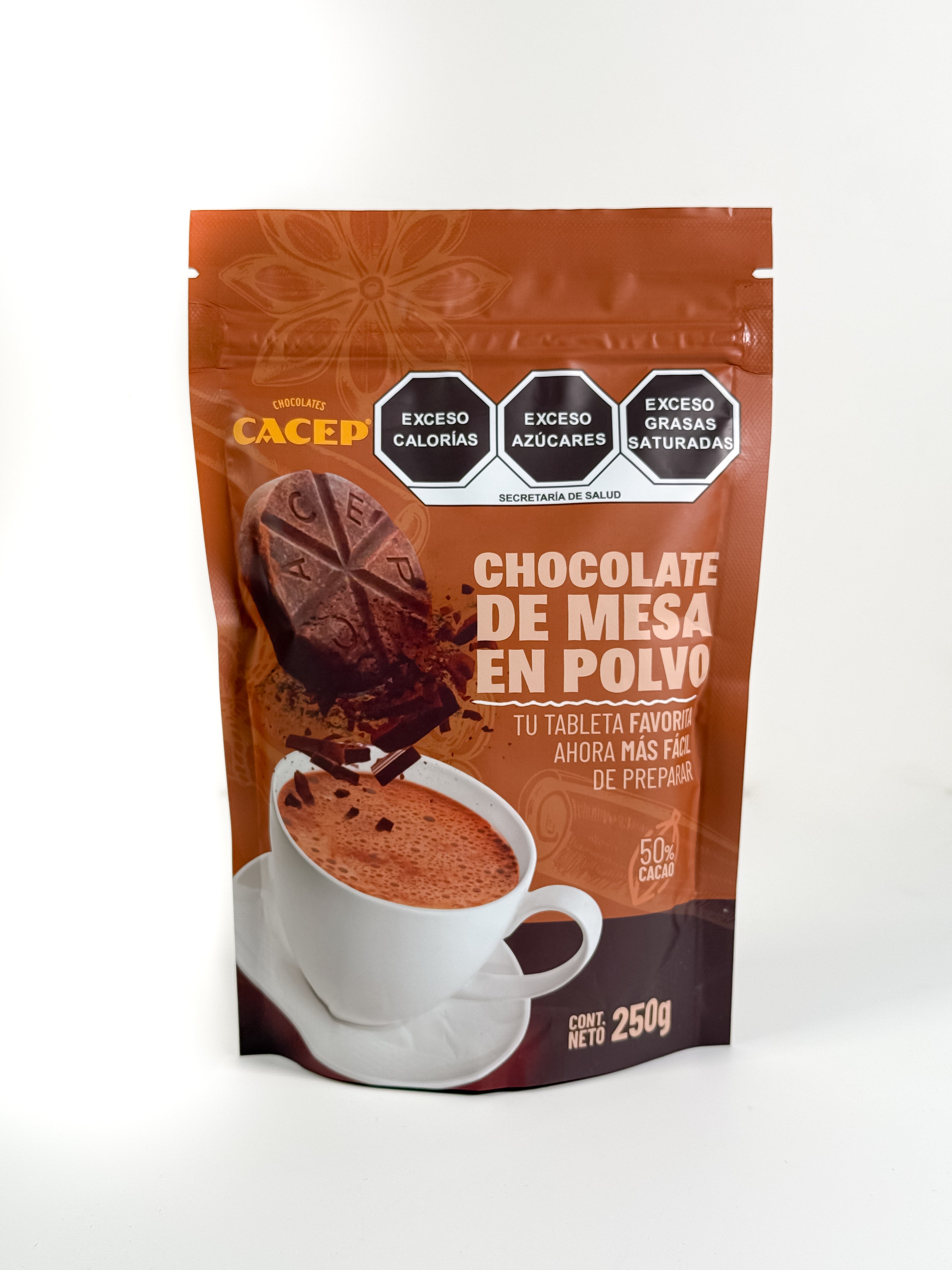 CHOCOLATE DE MESA EN POLVO 250GR