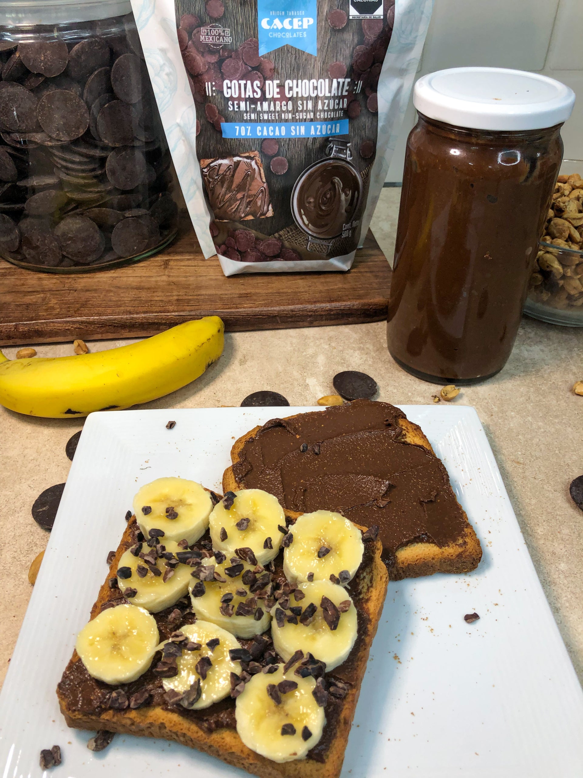 Gotas de Chocolate 70% Cacao SIN AZÚCAR  500 g