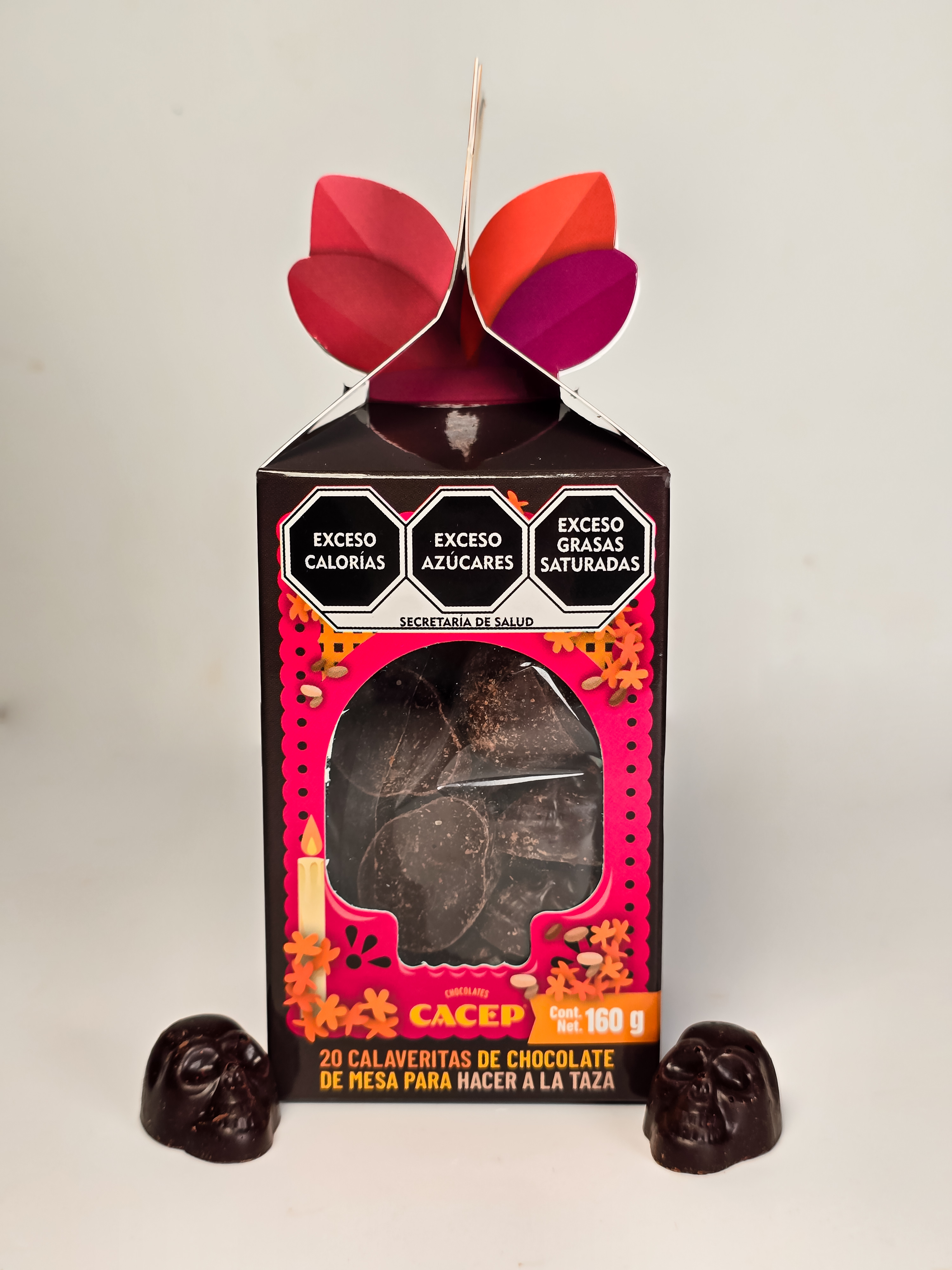 Calaveritas de Chocolate de Mesa 8gr c/u