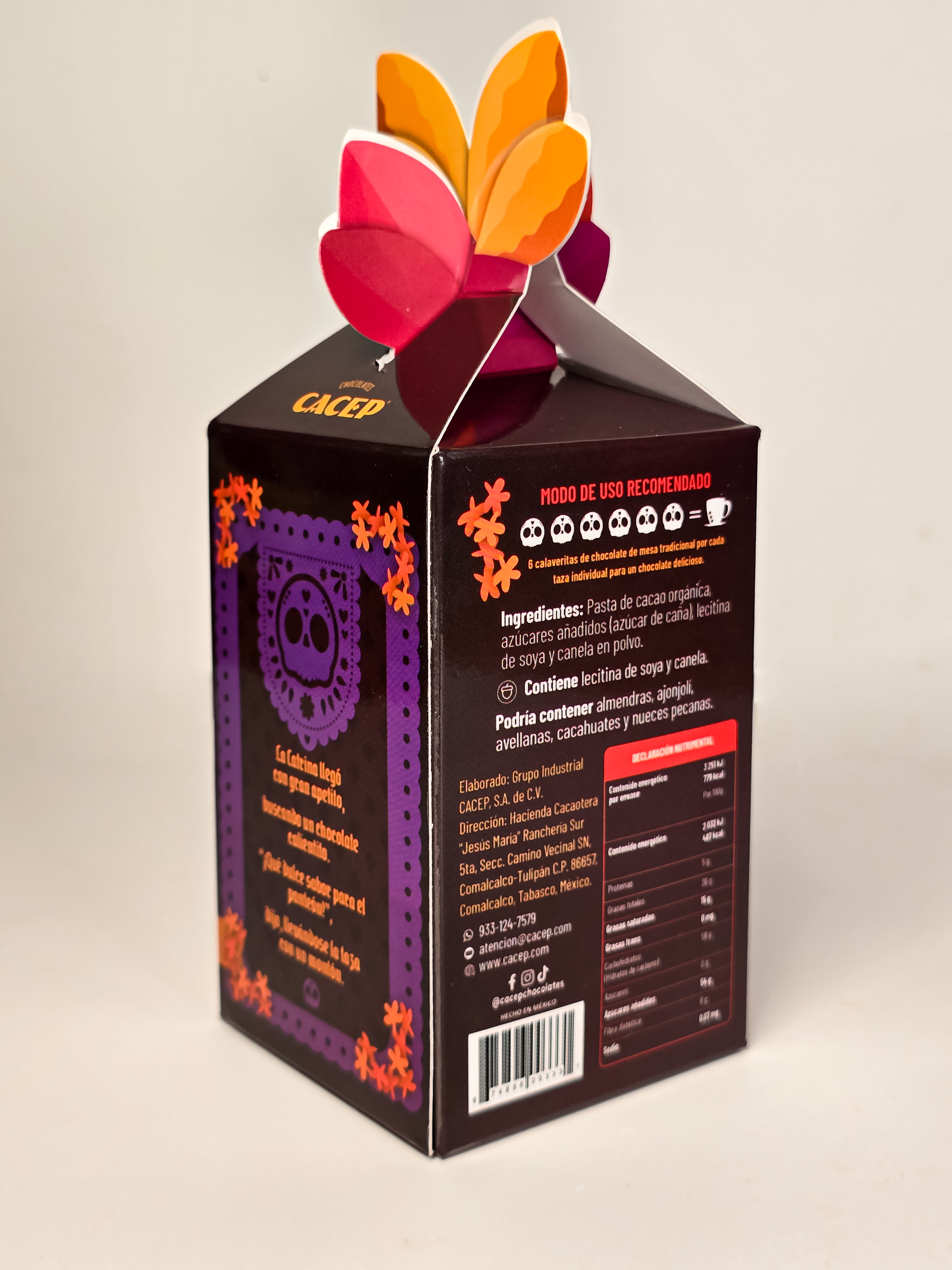 Calaveritas de Chocolate de Mesa 8gr c/u
