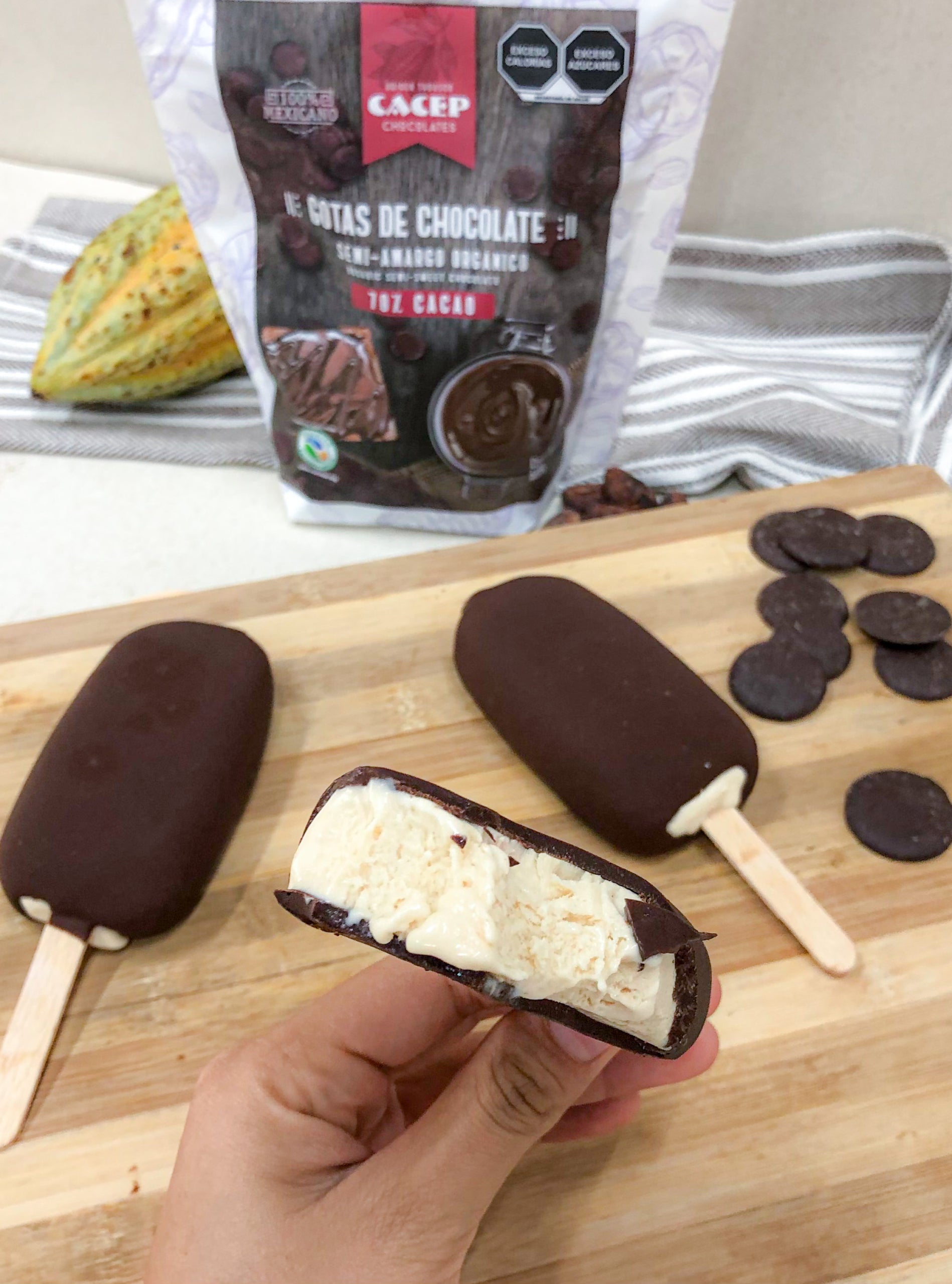 Gotas de Chocolate 70% Cacao, 500 g