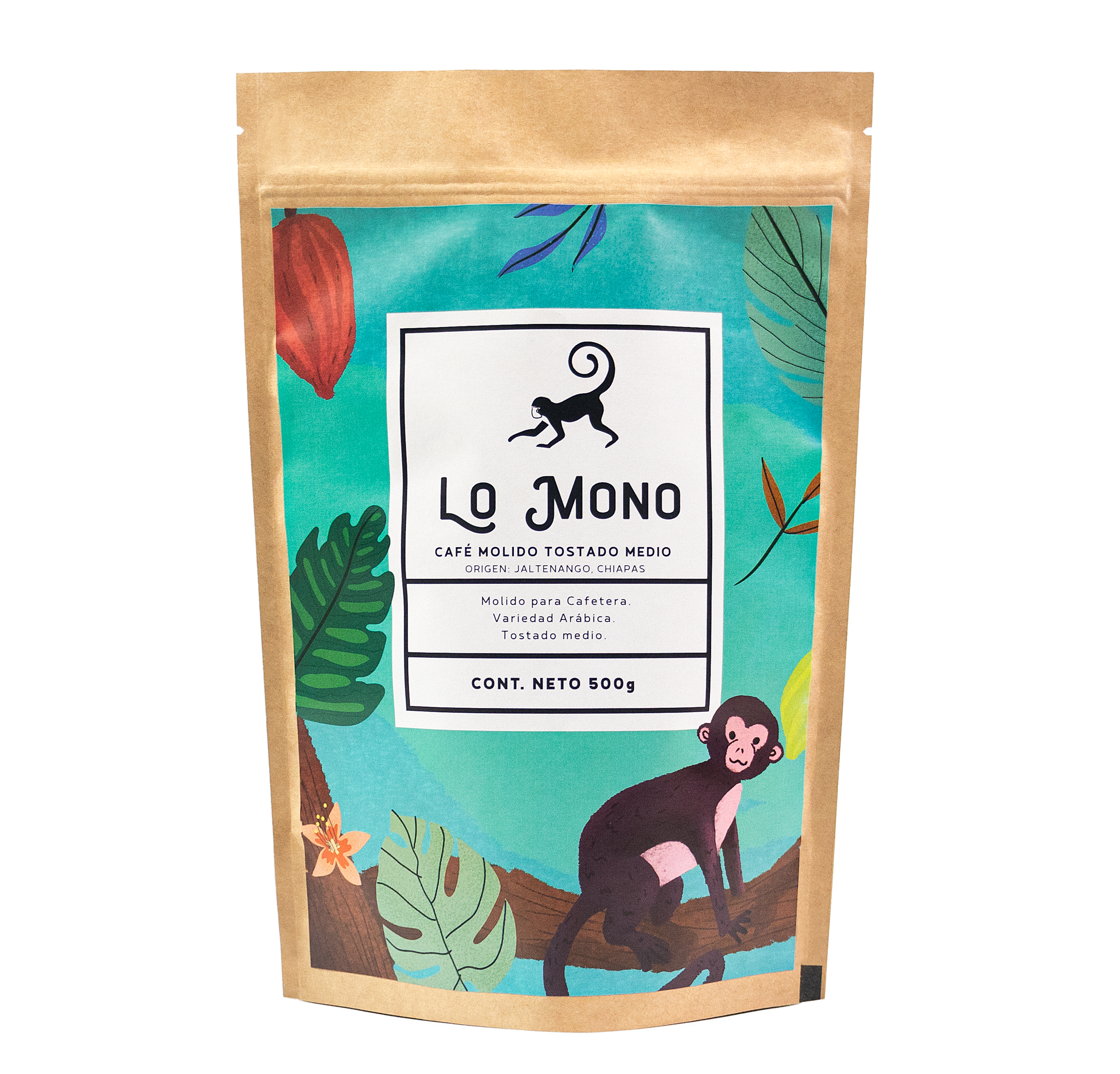 Primate Café 250g, medio (verde)