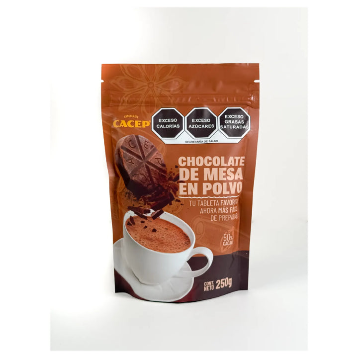 CHOCOLATE DE MESA EN POLVO 250GR