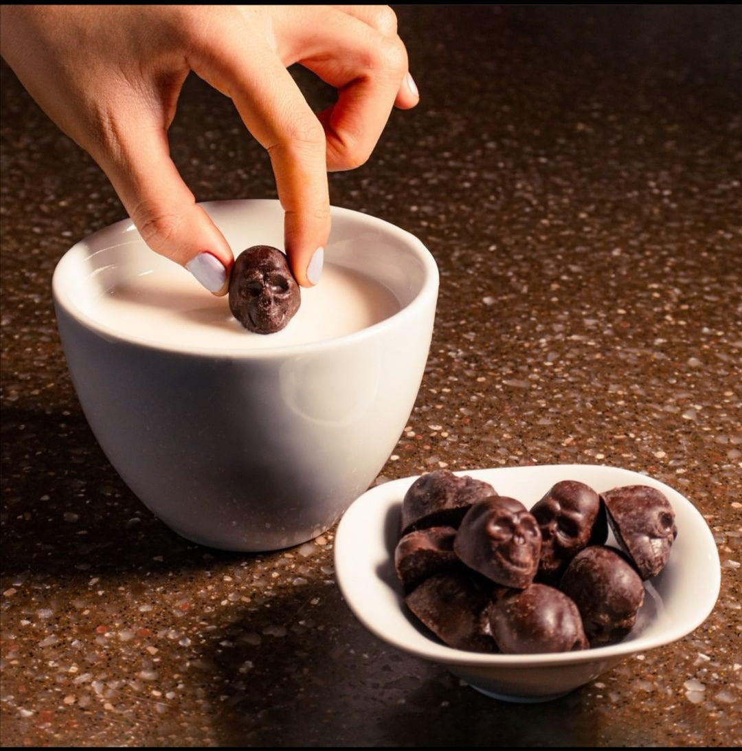 Calaveritas de Chocolate de Mesa 8gr c/u