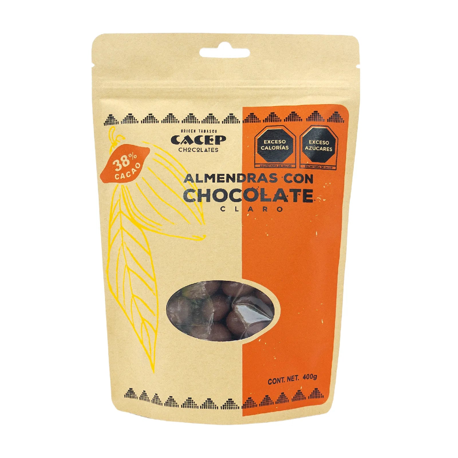 Almendras con chocolate claro, Confituras 400 g