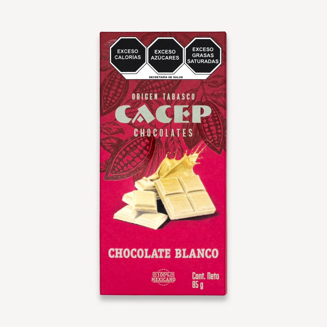 Barra de 85g Chocolate Blanco