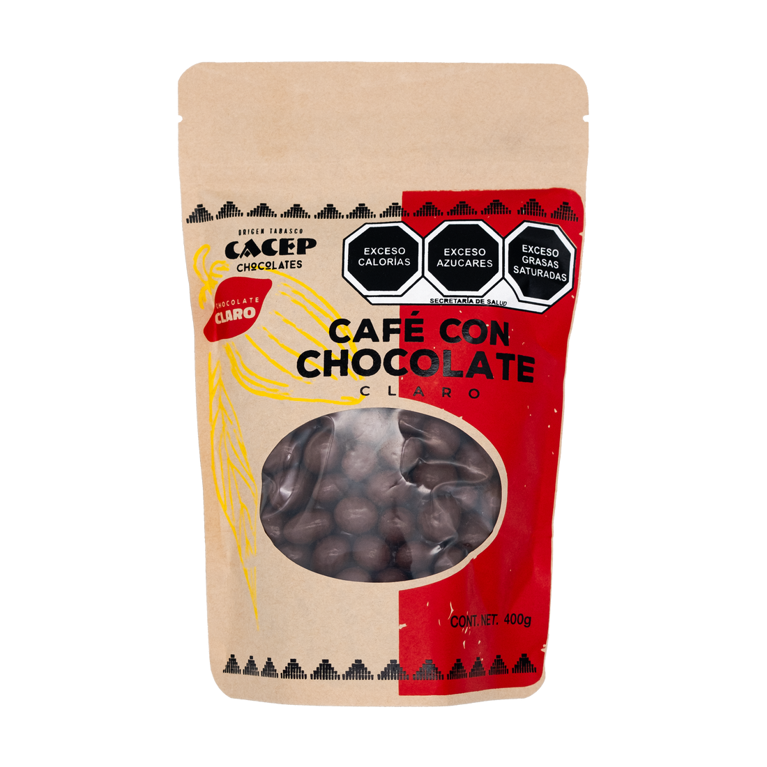 Café con chocolate claro, Confituras 400 g