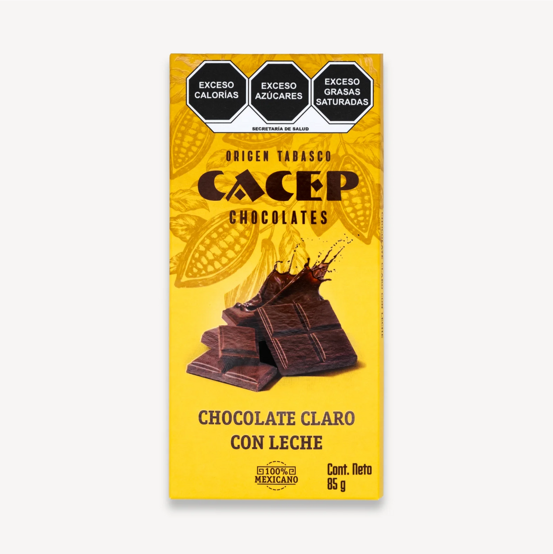 Barra de 85g Chocolate Claro con Leche