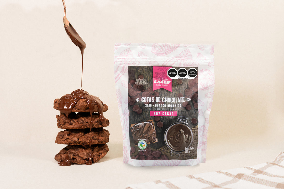 Gotas de Chocolate 60% Cacao , 500 g