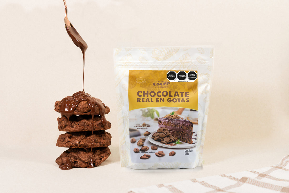 Gotas de Chocolate Claro con Leche, 500 g