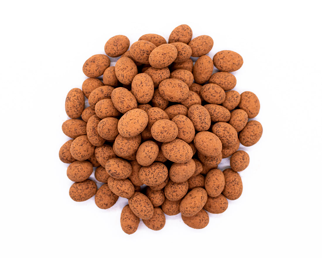 Almendras con chocolate semi amargo, 1 kg